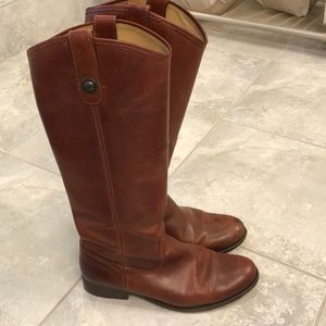 Frye Melissa button boots